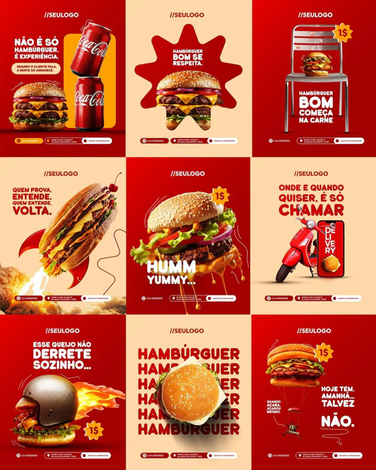 Restaurant & food brand content